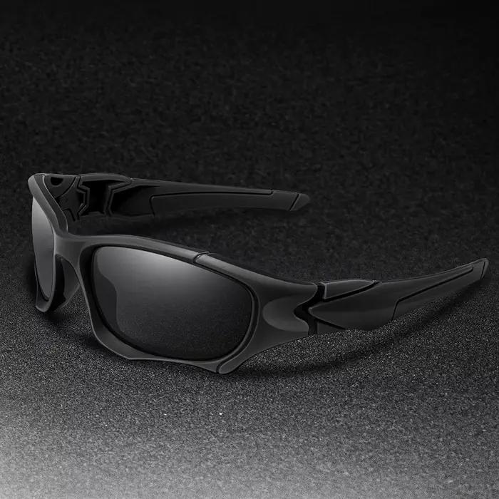 Lunettes de pêche polarisées camouflage classique UV pour outdoor, conduite, vélo
