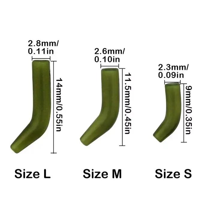 30 manchons aligneurs D-rig pour hameçons de pêche à la carpe toutes couleurs accessoires terminal