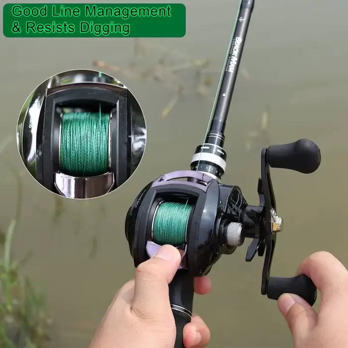 Ligne pêche SEMBO 131 PE tressée super forte - multifilament japonais carpe black bass