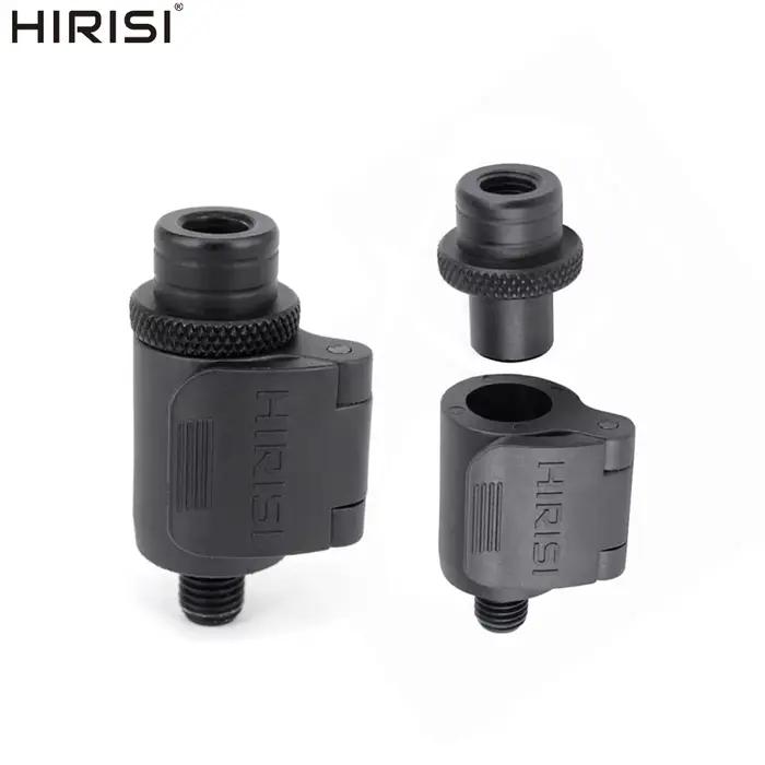 Connecteur rapide aluminium Hirisi AQ211 pour alarmes pêche - Accessoire pod et bank sticks