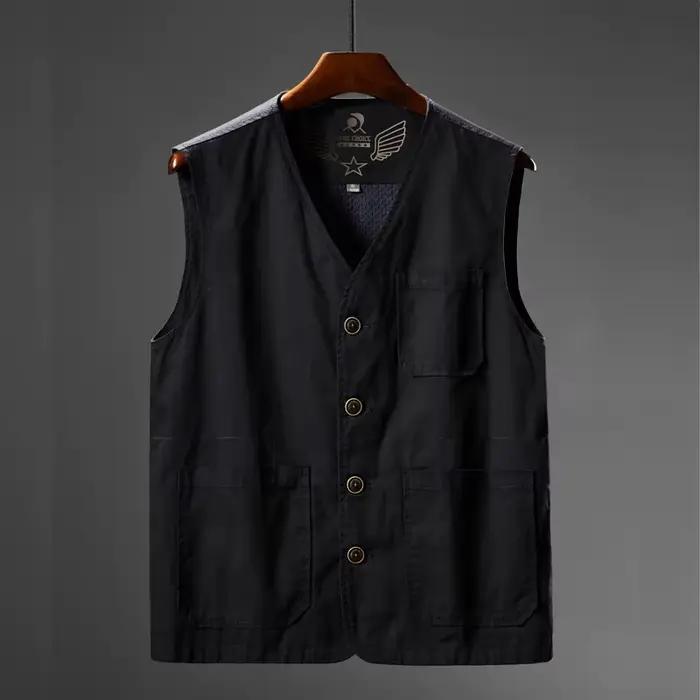 Veste maille respirante pêche été - Veste sans manches armée homme pour pêche outdoor 8XL