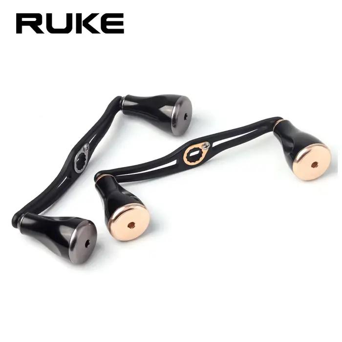 Manivelle de moulinet Ruke en alliage aluminium 130mm - Compatible Daiwa/Shimano/Abu - Accessoire DIY pêche