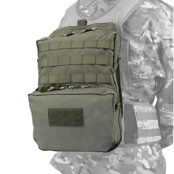 Sac à dos hydratation 3L tactique pour pêche longue durée et randonnée pêche en rivière