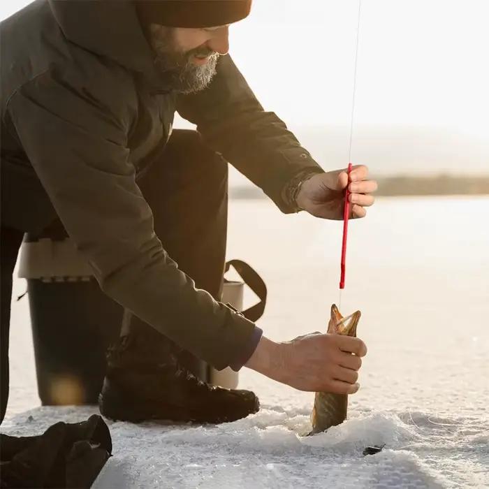 Dégorgeoir à poissons portable et léger - Outil d'extraction d'hameçons plastique pour pêche