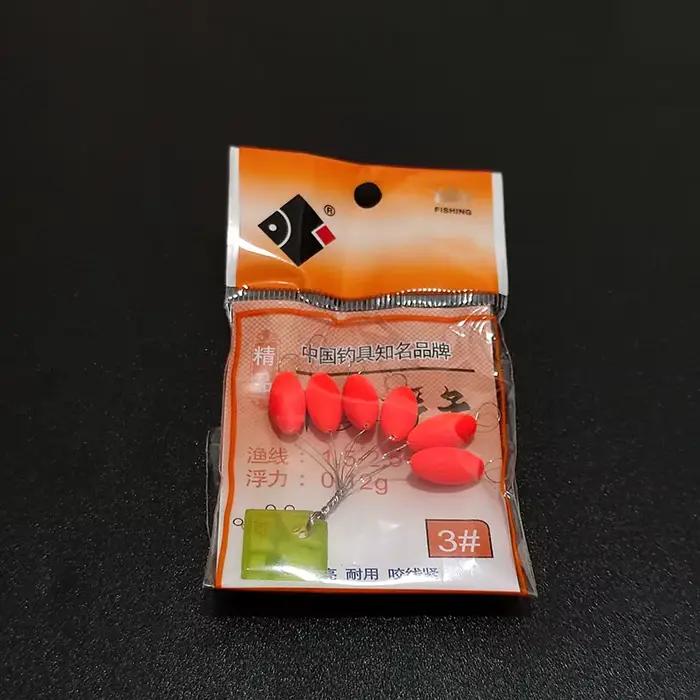 Lot de 5 flotteurs carpe 7 étoiles 0000#-8#, olive 6 en 1, accessoire pêche B639