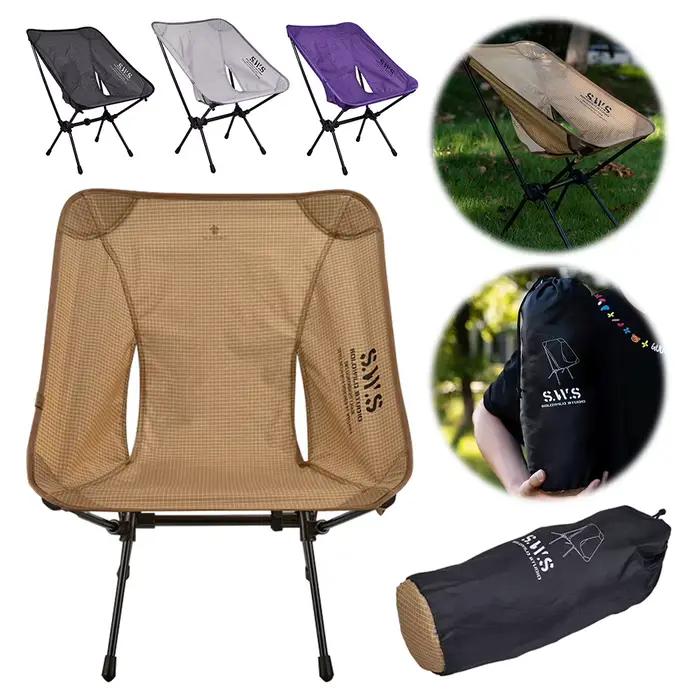 Chaise lune démontable pliante - Siège confortable pour pêche, plage et activités extérieures