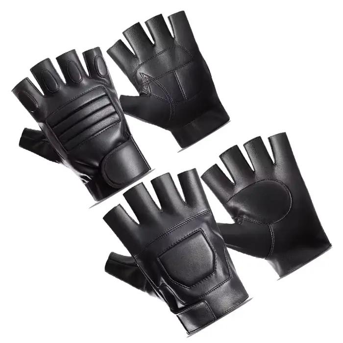 Gants tactiques demi-doigts russe Storm Leather : protection main, liberté doigts, pêche technique