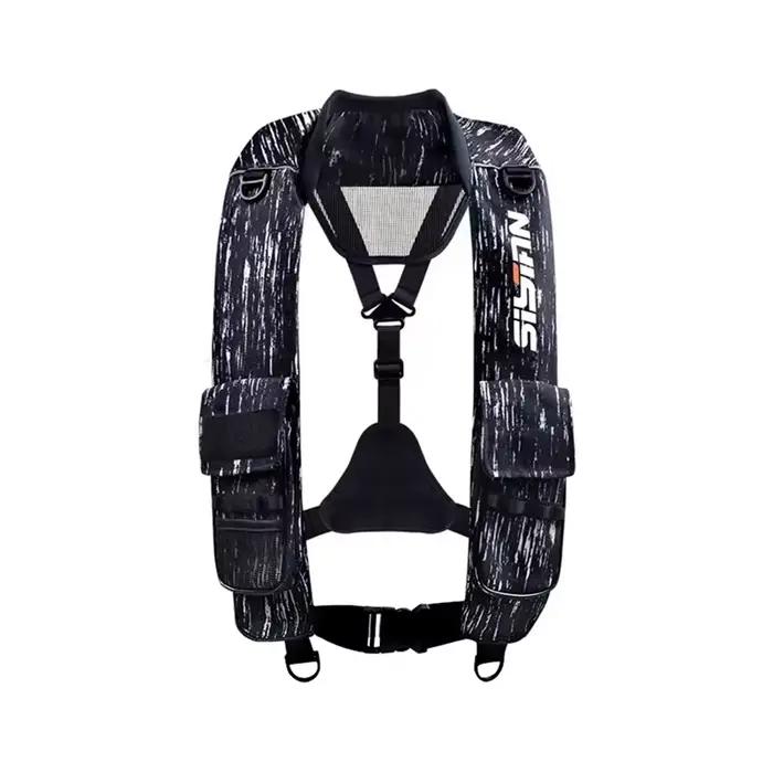 Gilet de sauvetage gonflable manuel automatique pêche mer 150N adulte sécurité nautique natation