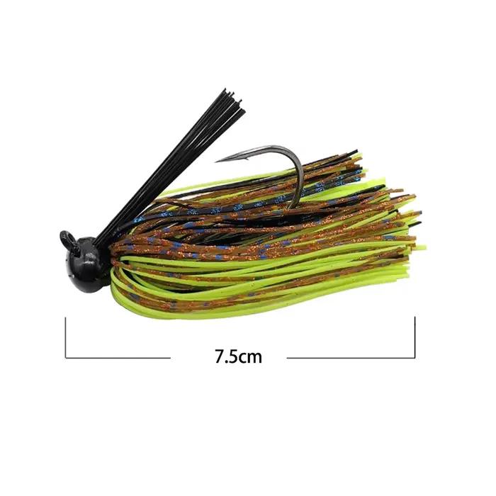Leurre chatterbait pêche du bass weedless leurre spinner 12g 16g appât souple leurre vibrant