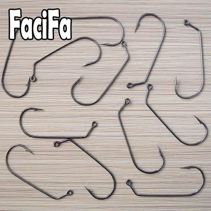 Hameçons jig Aberdeen 50PCS 60 degrés pour montage mouches pêche mer et eau douce résistants
