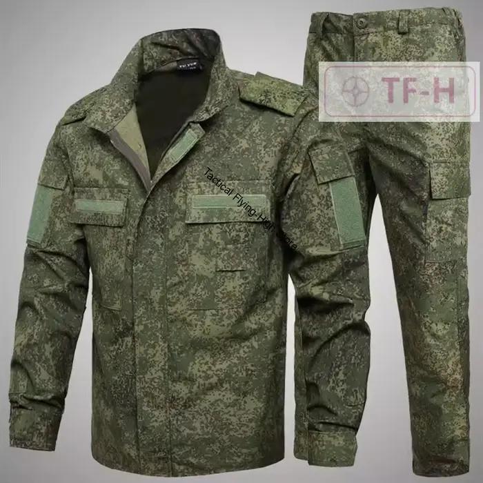 Combinaison camouflage EMR vert pêche veste pantalon airsoft chasse vêtements extérieur