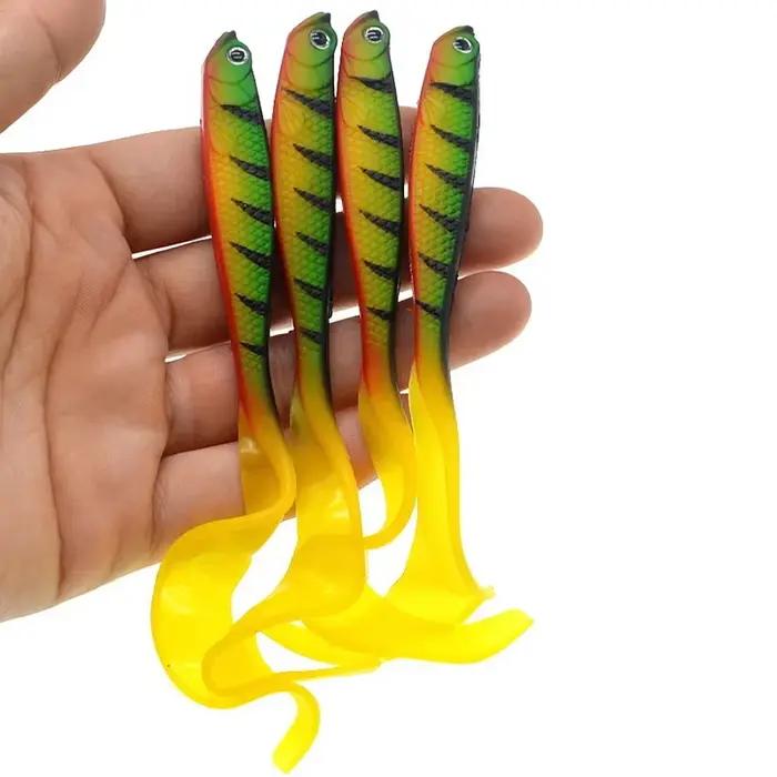 Leurre souple shad 125mm 5.5g queue en T pour brochet et perche - swimbait silicone