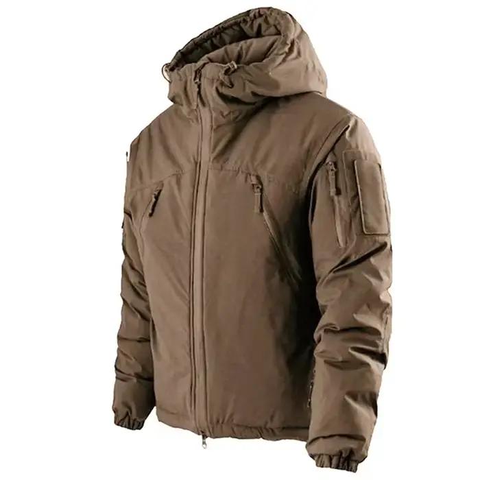 Veste tactique hiver 2.0 imperméable coupe-vent - Vêtement chaud rembourré coton pour homme