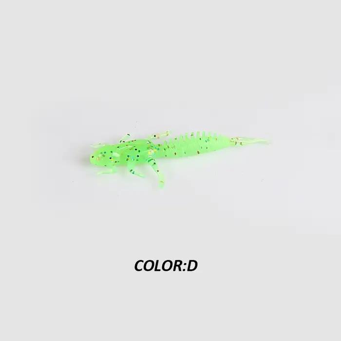 Leurre souple larve 6cm 5cm Reach Soft Lures 2023 - Appât silicone pour pêche en eau douce