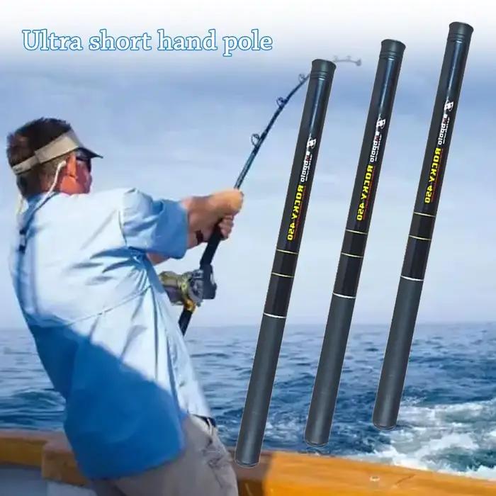 Canne télescopique ultralégère carbone pêche ruisseau lac carpe feeder portable France