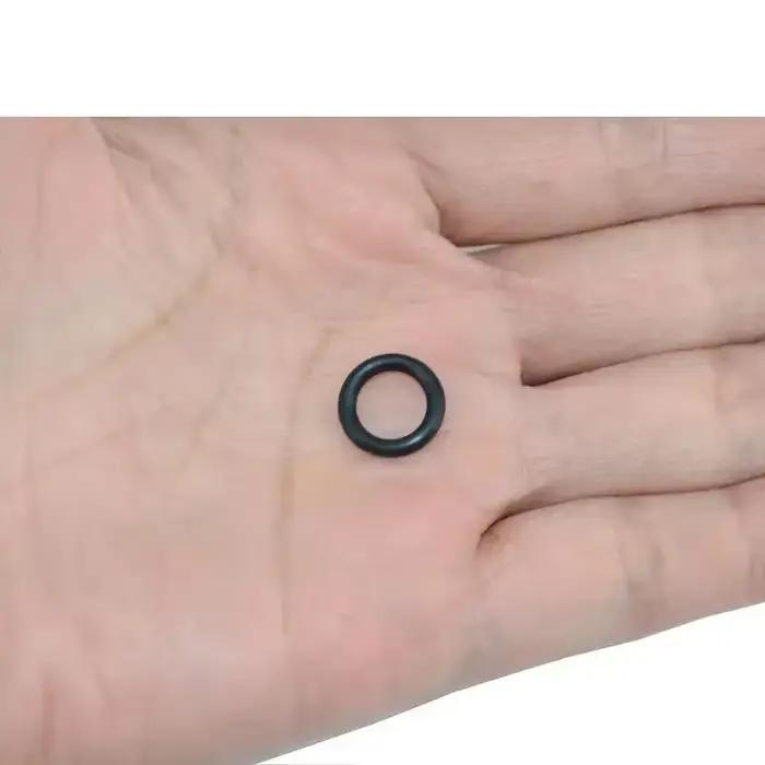 50 anneaux caoutchouc noir pour indicateurs de touche et supports cannes accessoires pêche