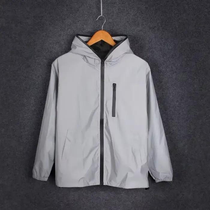 Veste réfléchissante unisexe brillante la nuit - Vêtement de sécurité pour pêche nocturne et urbaine
