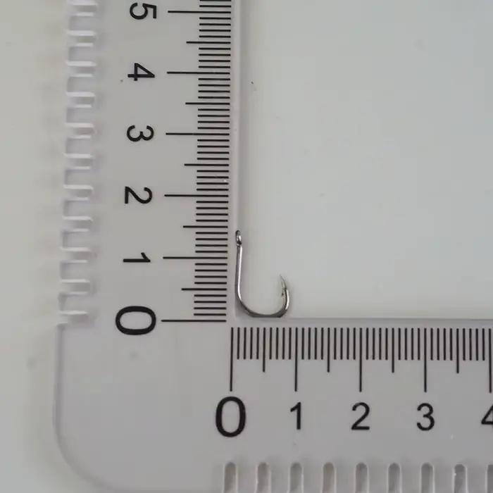 50 hameçons pré-montés Ackibbik pour pêche à la carpe avec ligne PE 3#-12# - Hooks micro taille