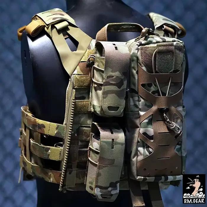 Poche tactique grenade fumigène leurre pêche MOLLE rangement accessoires équipement airsoft