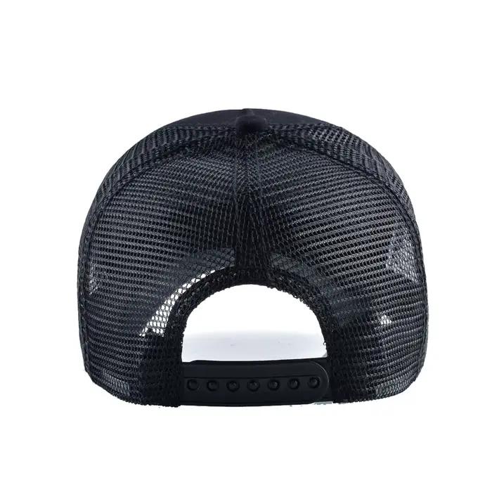 Casquette trucker aigle brodé pêche - Patch eagle quatre saisons pêcheur sportif casual