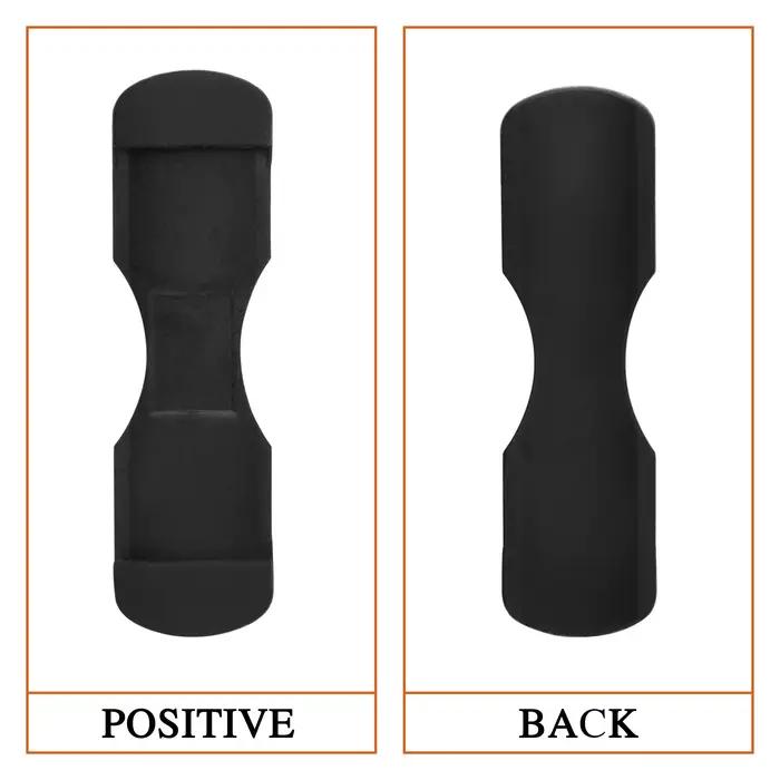 Lot 6 protections caoutchouc noir élastique pour base de moulinet pêche couvre tous modèles