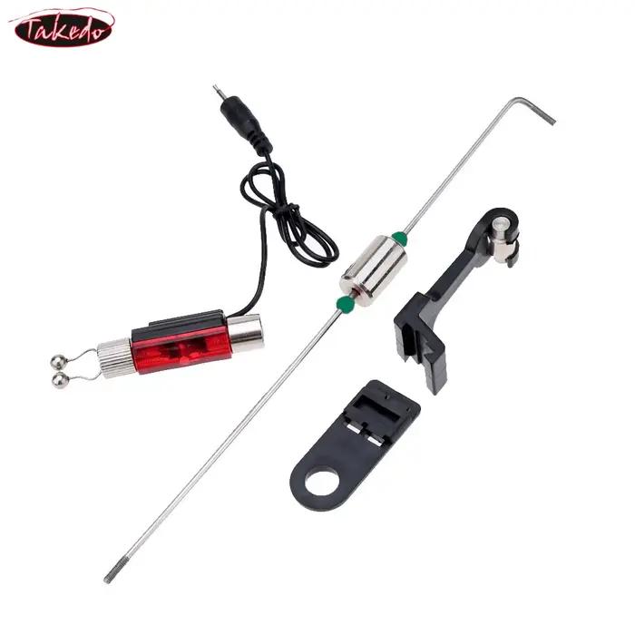 Alarme de touche lumineuse TAKEDO YD01 avec récepteur signal et support 4 couleurs pêche nocturne
