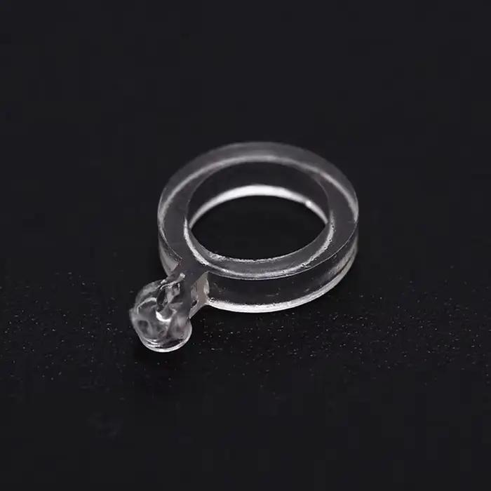 Baitbands 100 pièces pour pêche carpe - Élastiques appâts pellets blancs - Accessoires pêche gros poissons
