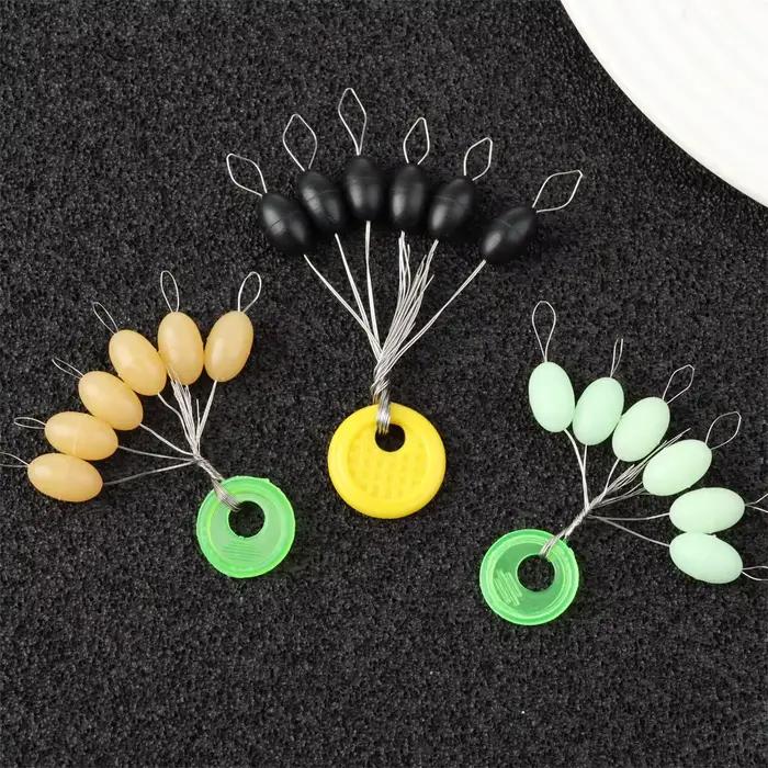 60Pcs DIY S-XL Big Line Stops Space Beans Fishing Tackle Sea Carp Fly Fishing Bait Sport Tool Float Catfish Round Float Ball