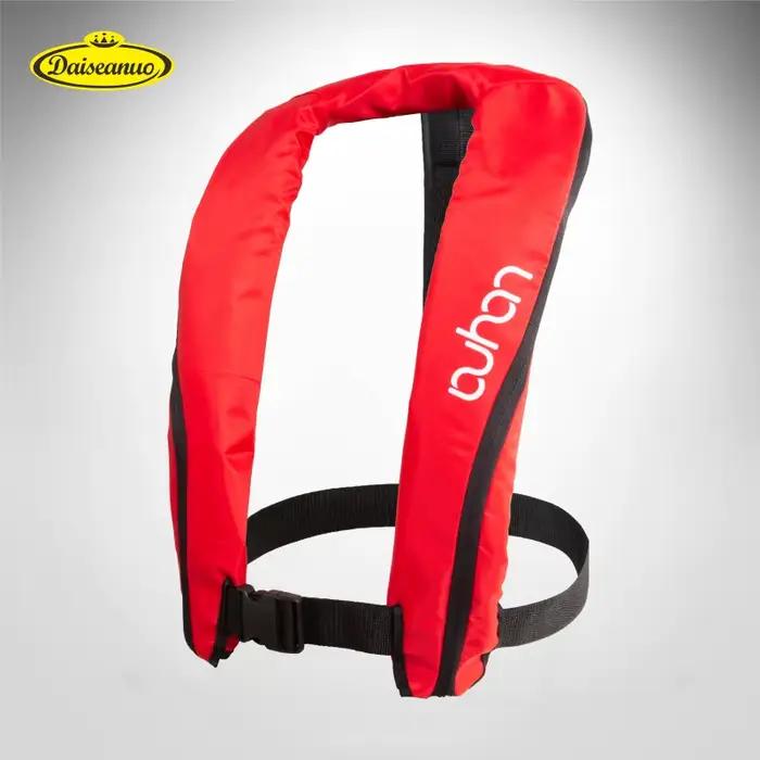 Gilet de sauvetage auto-gonflable professionnel pêche adulte 100N 150N pour rafting et navigation