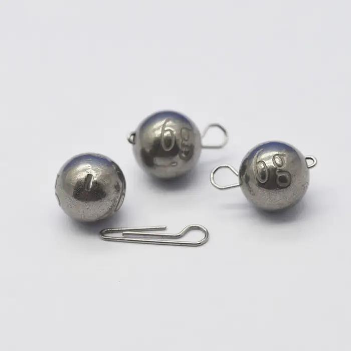 10 plombs en tungstène Cheburashka pour pêche fine et précise avec une sensibilité accrue
