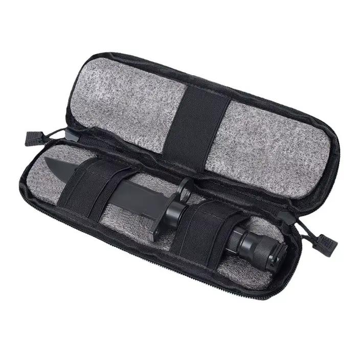 Pochette couteau tactique MOLLE pour pêche plongeante et équipement de survie en mer