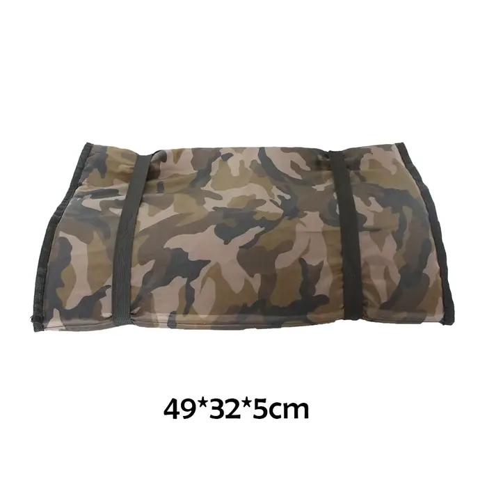 Tapis de décrochage pliable pour pêche à la carpe - Matelas de réception compact pour matériel de pêche