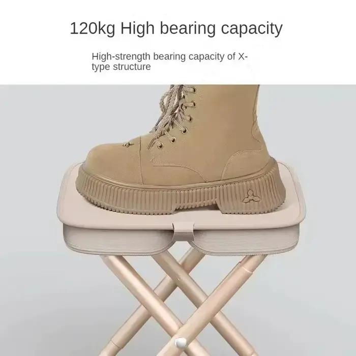 Tabouret pliant camping avec sac de rangement - Siège pêche portable pour plage et pique-nique