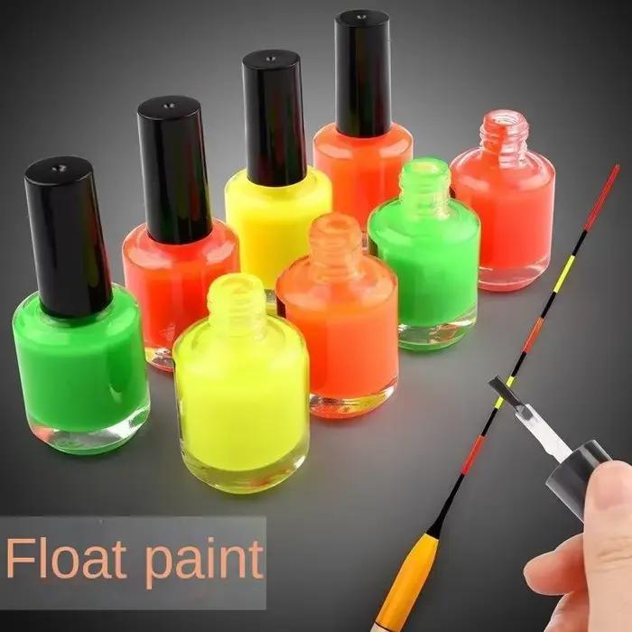 Peinture fluorescente 7ml pour réparation flotteurs DIY - outil dédié réparation queues