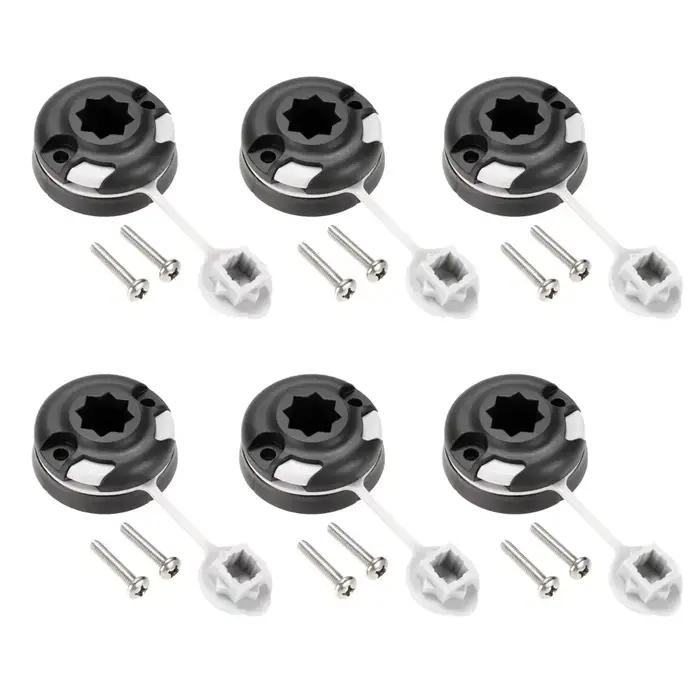 Support de canne à pêche pour kayak - Kit de montage universel 1 à 8 pièces