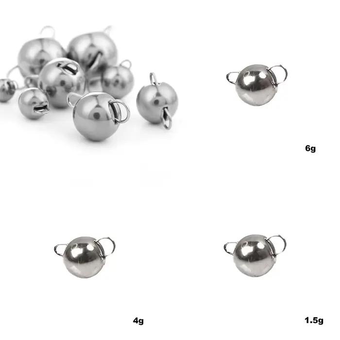 Plomb cheburashka tungstène 0.6g-12g pour pêche profonde avec leurres souples carnassiers