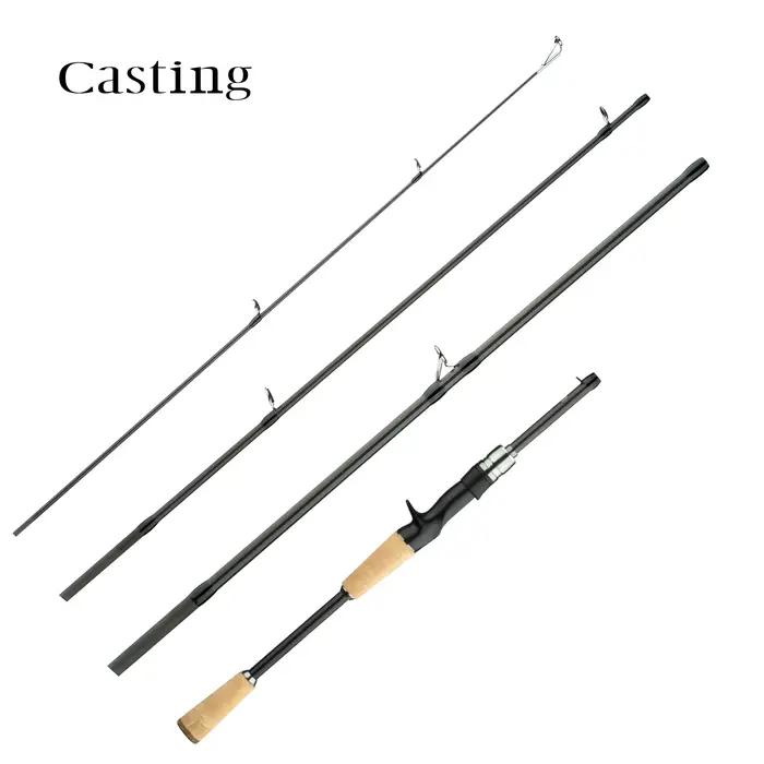 Canne spinning carbone BIUTIFU voyageur 5-35g M Fast, ultralégère pour truite et petits leurres casting