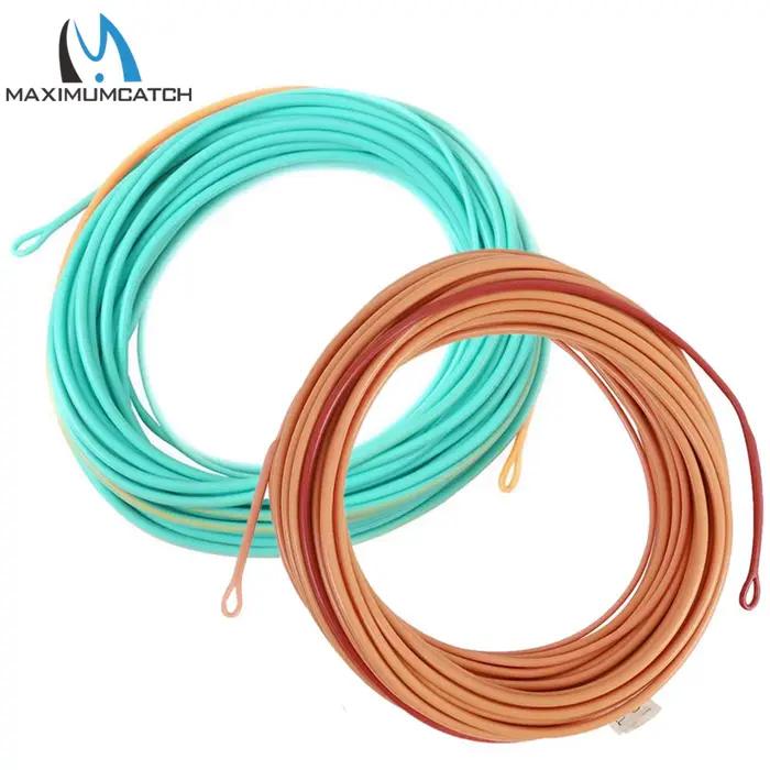 Ligne de pêche à la mouche Maximumcatch Skagit 17-29FT 200-650gr flottante double couleur - Précision
