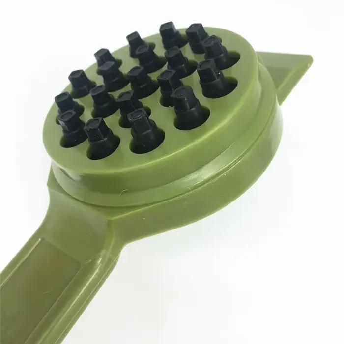 Grattoir écailles poisson brosse grattoir rapide nettoyage couteau pêche accessoire pratique
