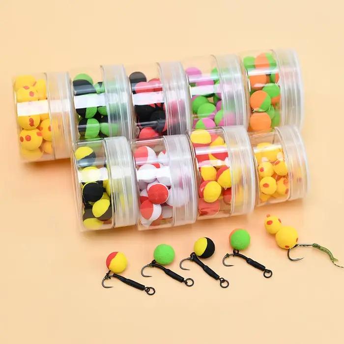 20 pop up boilies pour carpe - appâts flottants méthode Ronnie Rig et hair rig pour pêche au feeder