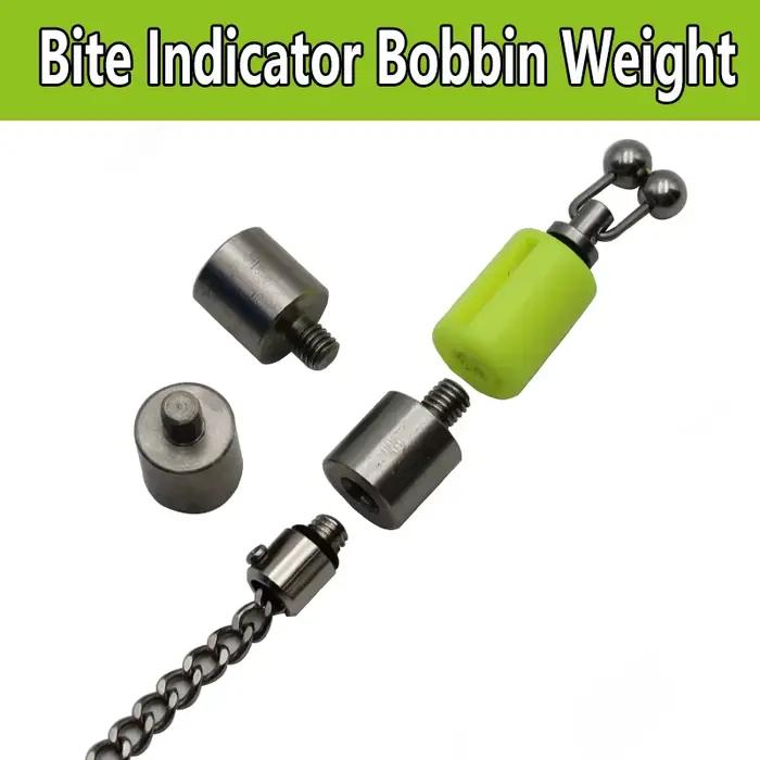 Indicateur de touche carpe avec plombs bobine - Équipement terminal method feeder pour pêche au coup