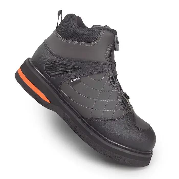 Chaussures de pêche wading anti-dérapantes semelle feutre avec ou sans clous
