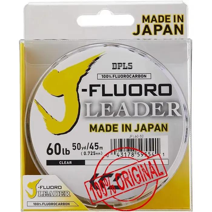 Bas de ligne fluorocarbone Daiwa J-Fluorocarbon 100m/50m coulant transparent fabriqué au Japon