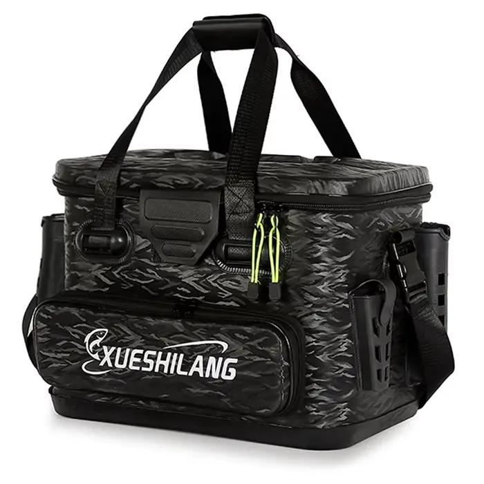 Caisse pêche mer vivier poissons renforcé - Bac multifonction cage poissons accessoires pêche