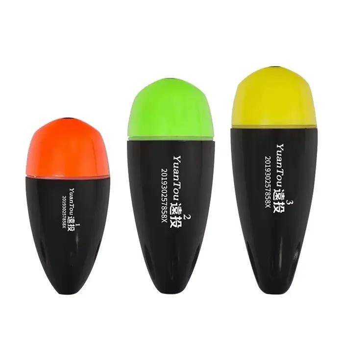 Set flotteurs lumineux réglables sensibilité haute étanches rouge vert