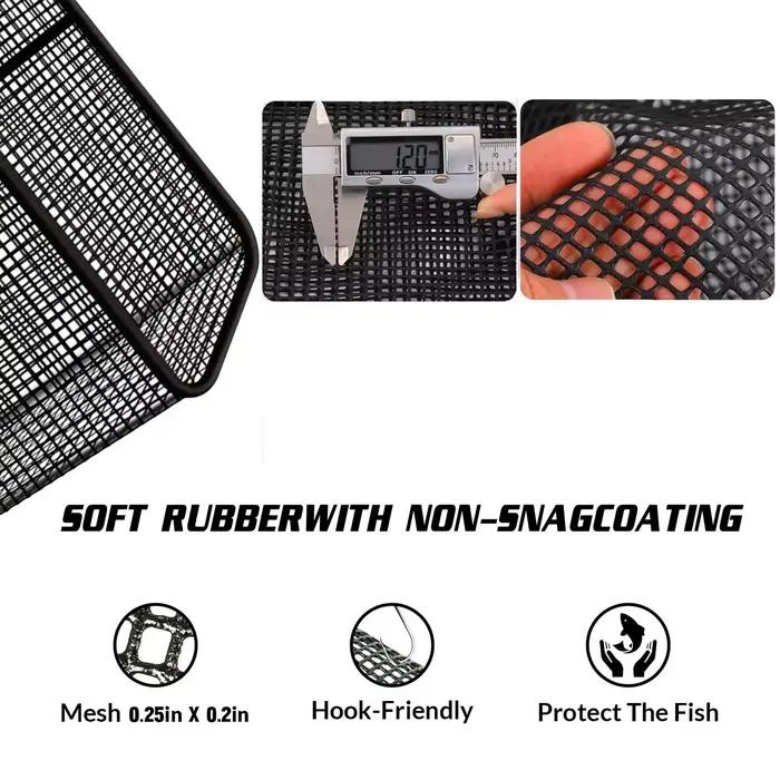Panier de pêche flottant pliable, filet cage portable pour rangement matériel et poissons vivants