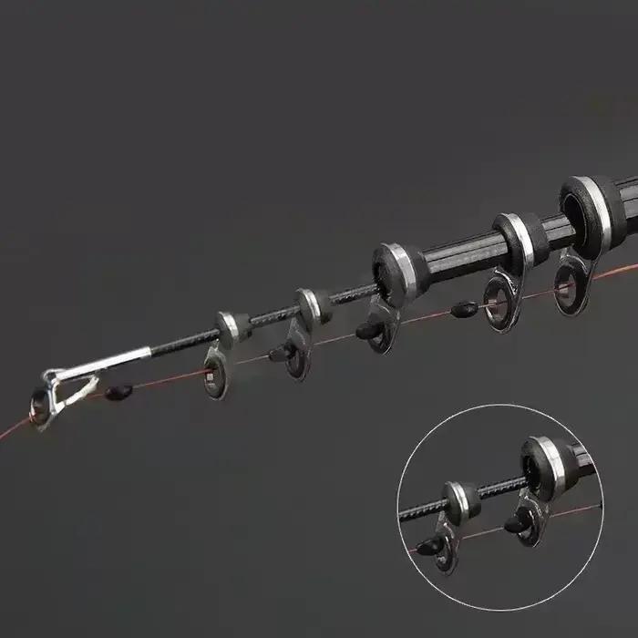 Canne télescopique carbone 2.7m à 7.2m ultra légère pour pêche au leurre, carpe et voyage