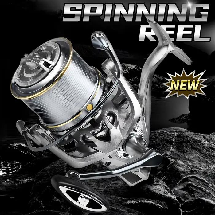 Moulinet de pêche spinning NGK puissant 25KG avec roulements acier inoxydable pour eau salée et eau douce