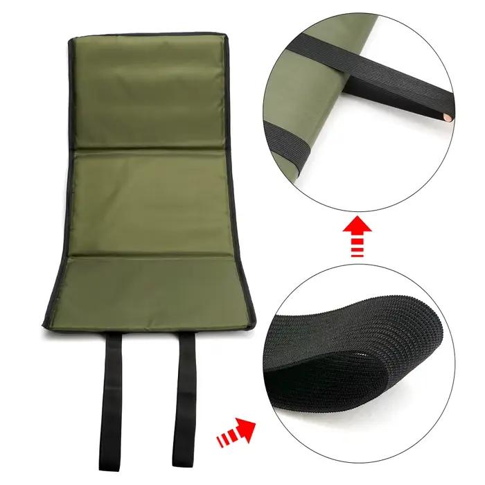 Tapis de décrochage pliable pour carpe - Coussin respirant Hirisi avec éponge pour pêche extérieure