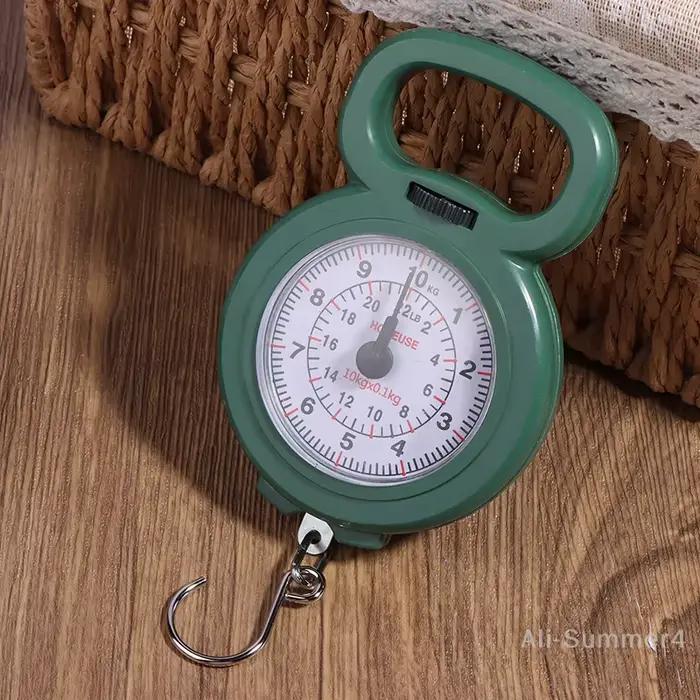 Mini Pointers Hook Spring Hanging Scale Portable Fishing Scale 10kg Capacity Foo